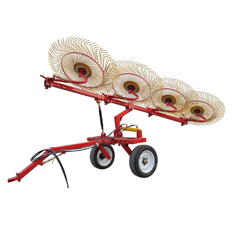Enkelt sidehjul rake