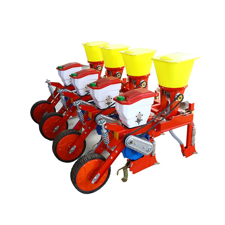 Traktor monteret majsfrø